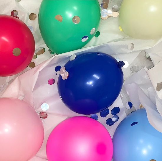 Mini Rainbow Balloon Base
