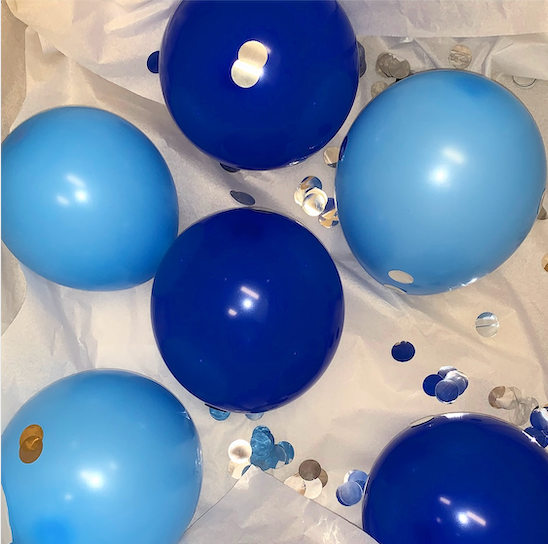 Mini Blue Balloon Base